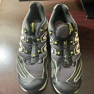 Salomon XA PRO 5 Clima Shield Waterproof Women's Shoes Grey White Size 9.5